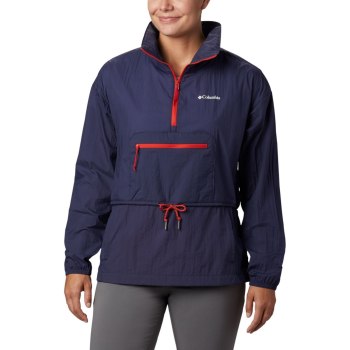 Columbia Ženske Jakne - Berg Lake Anorak Tamnoplave | BORC-02854